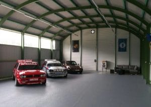 garage bouwen voor oldtimers